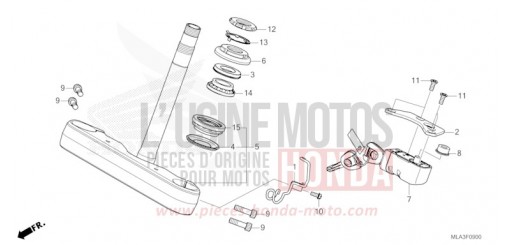 TIGE DE DIRECTION CMX1100AN de 2022